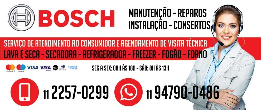 Bosch Assistência eletrodomésticos nacionais e importados