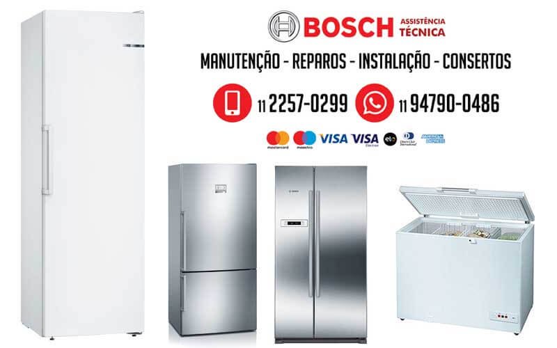 Freezer bosch manutencao