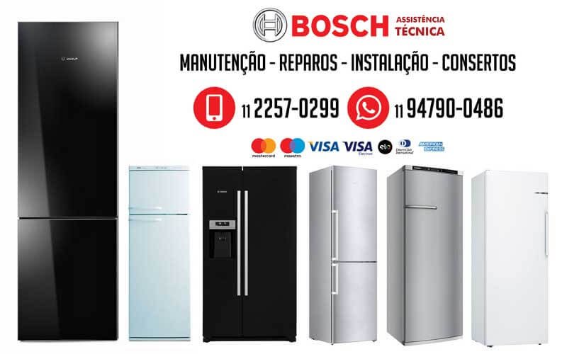 Geladeira bosch manutencao