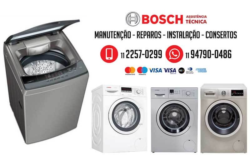 Lavadora roupas bosch manutencao
