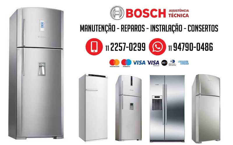 Refrigerador bosch manutencao